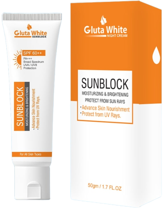 Gluta White Sunscreen (60ml)