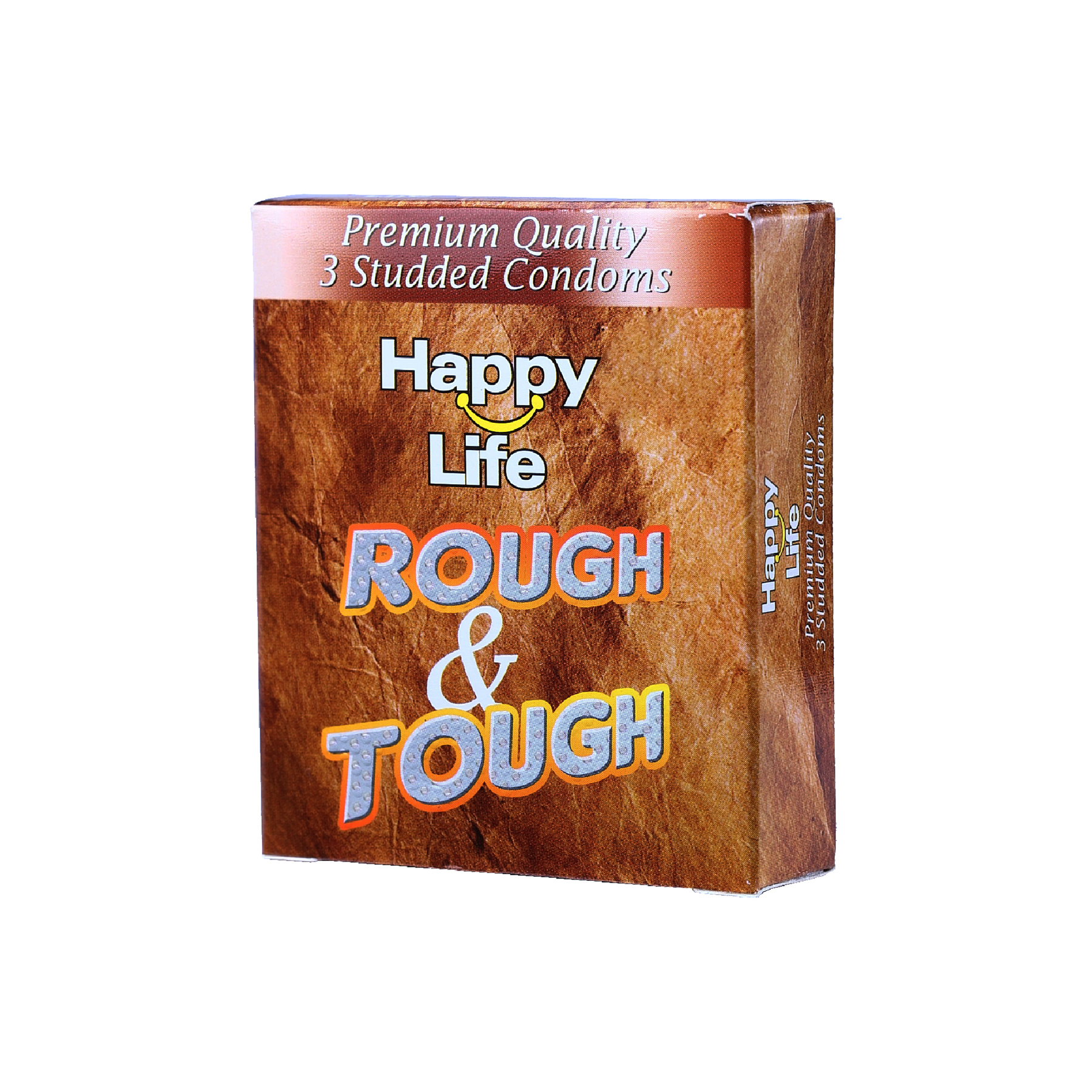 Happy Life Rough Tough Condoms (3 Pieces / Pack)