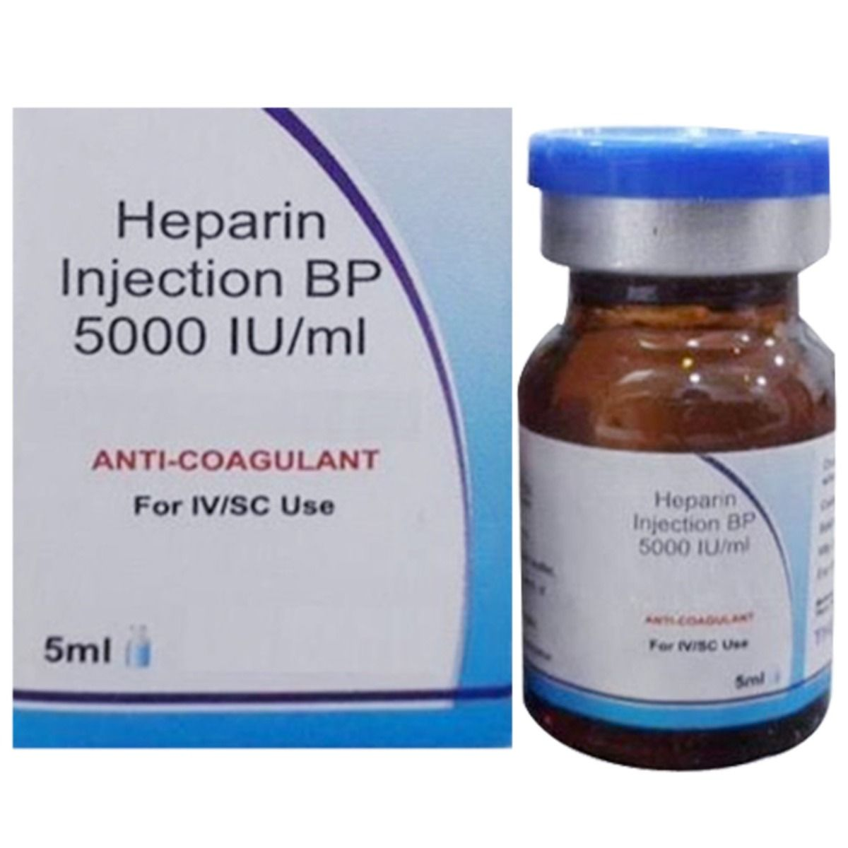 Heparin 5000iu (1 Injection / Pack)