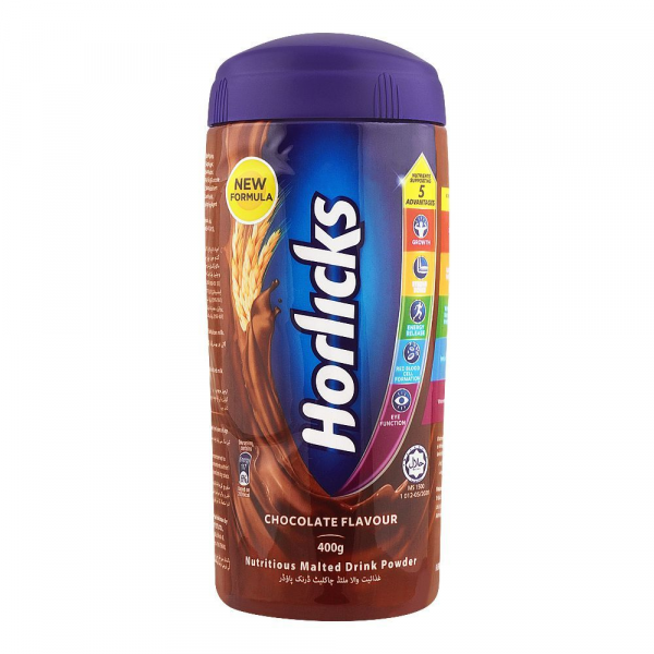 Horlicks Chocolate Flavour Jar (400g)
