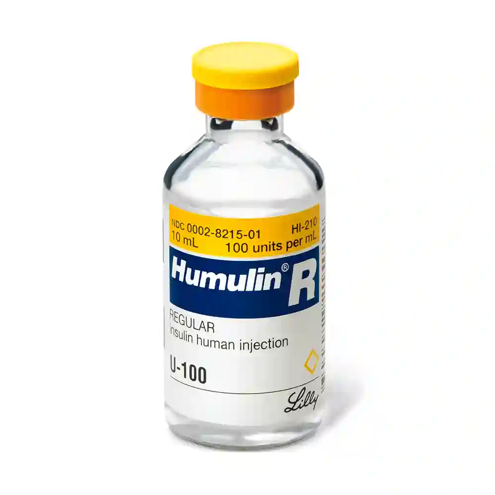 Humulin-R Injection 100Iu/Ml 10Ml (1 Box = 1 Injection)