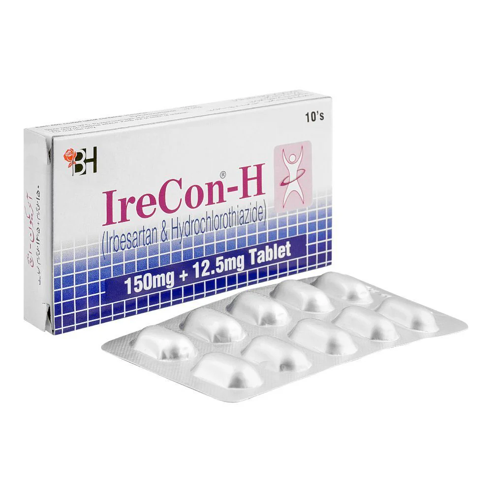 Irecon-H Tablets 150/12.5Mg (1 Box = 1 Strip)(1 Strip = 10 Tablets)