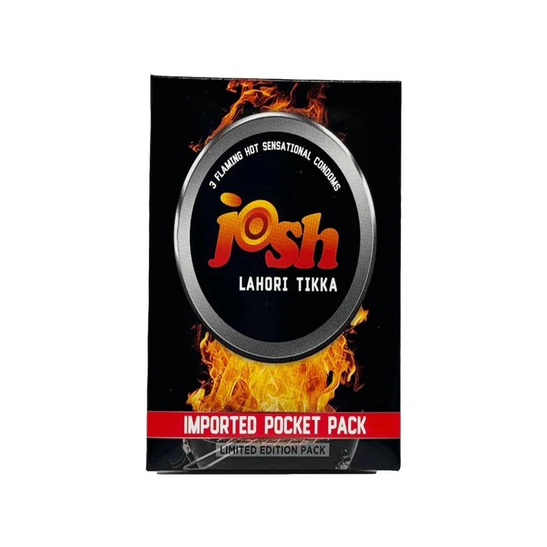 Josh Lahori Tikka Condoms (3 Pieces / Pack)