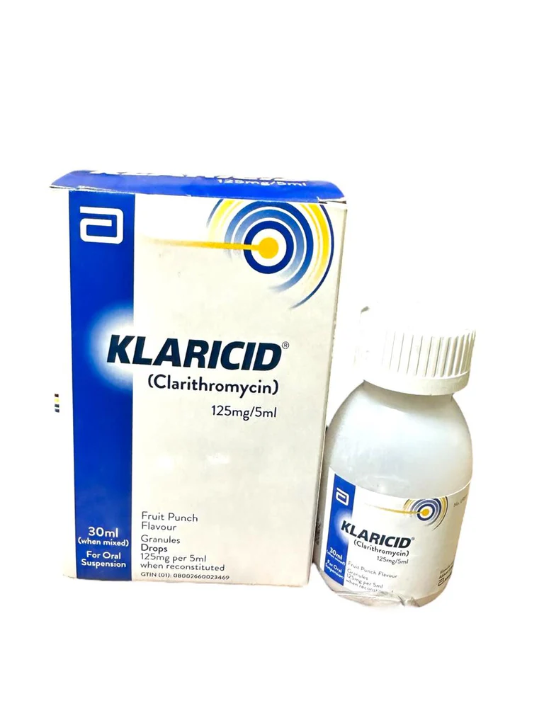 Klaricid 30Ml Suspension 125Mg/5Ml