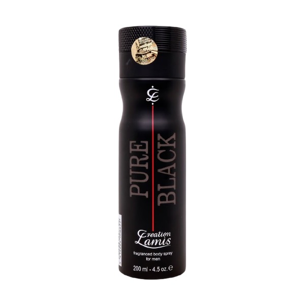 Lamis Pure Black Body Spray (200ml)