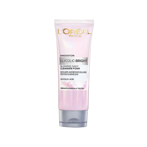 Loreal Glycolic Bright Face Wash (100ml)