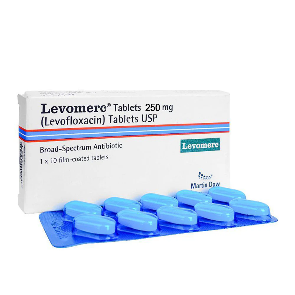 Levomerc Tablets 250Mg (1 Box = 1 Strip)(1 Strip = 10 Tablets)
