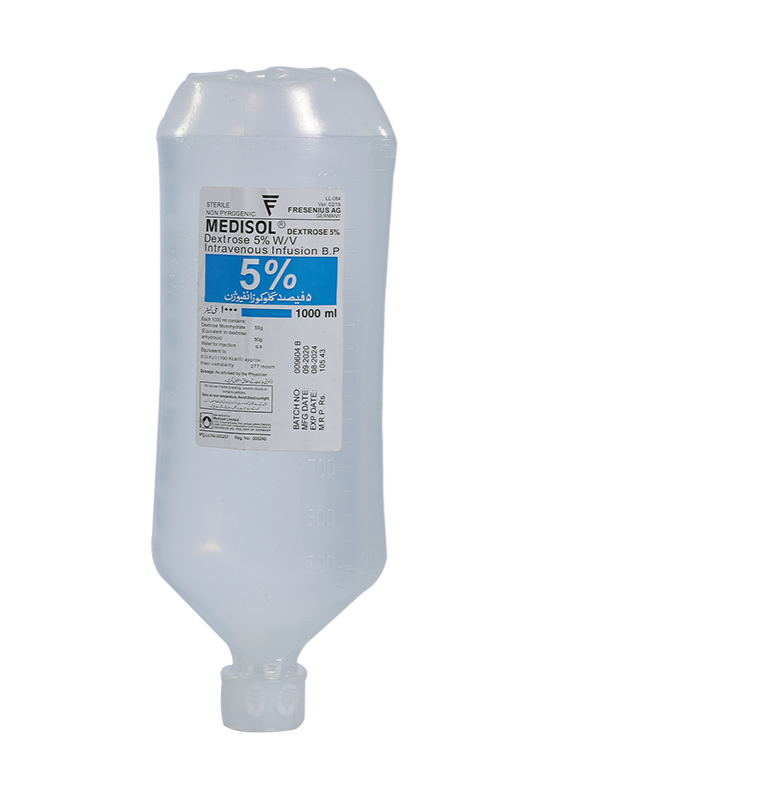 Medisol Dextrose In Water 5% (1000ml)