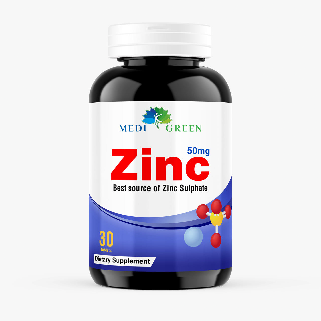 MediGreen Zinc 50mg (30 Tablet / Pack)