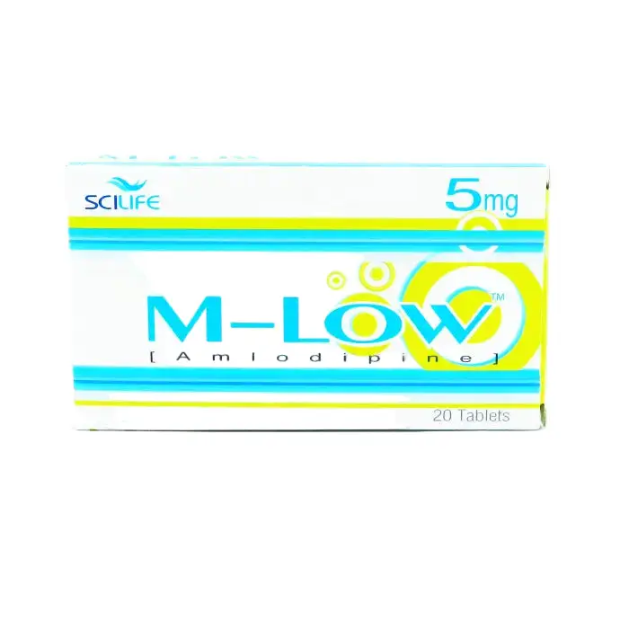 M-Low Tablets 5Mg (1 Box = 20 Tablets)