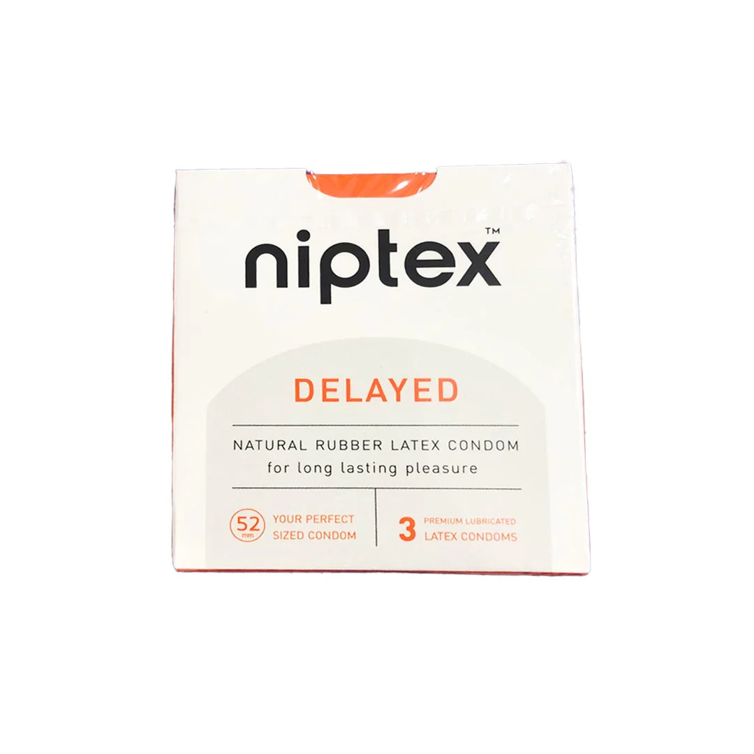 Niptex Delay Condom (3 Pieces / Pack)