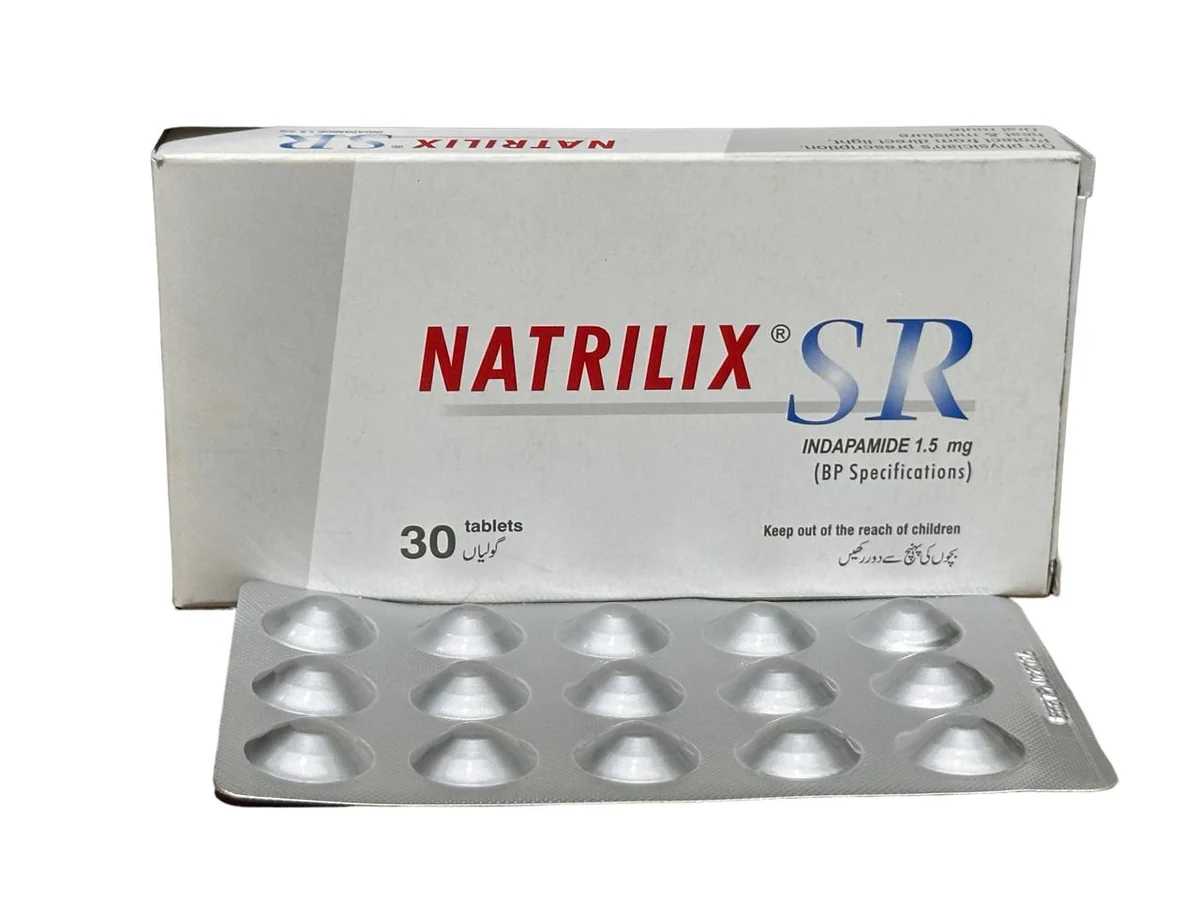 Natrilix Sr Tablets 1.5Mg (1 Strip = 15 Tablets)