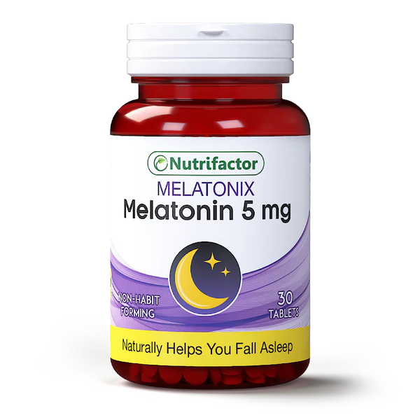 Nutrifactor Melatonix Tablets 5Mg (1 Bottle = 30 Tablets)