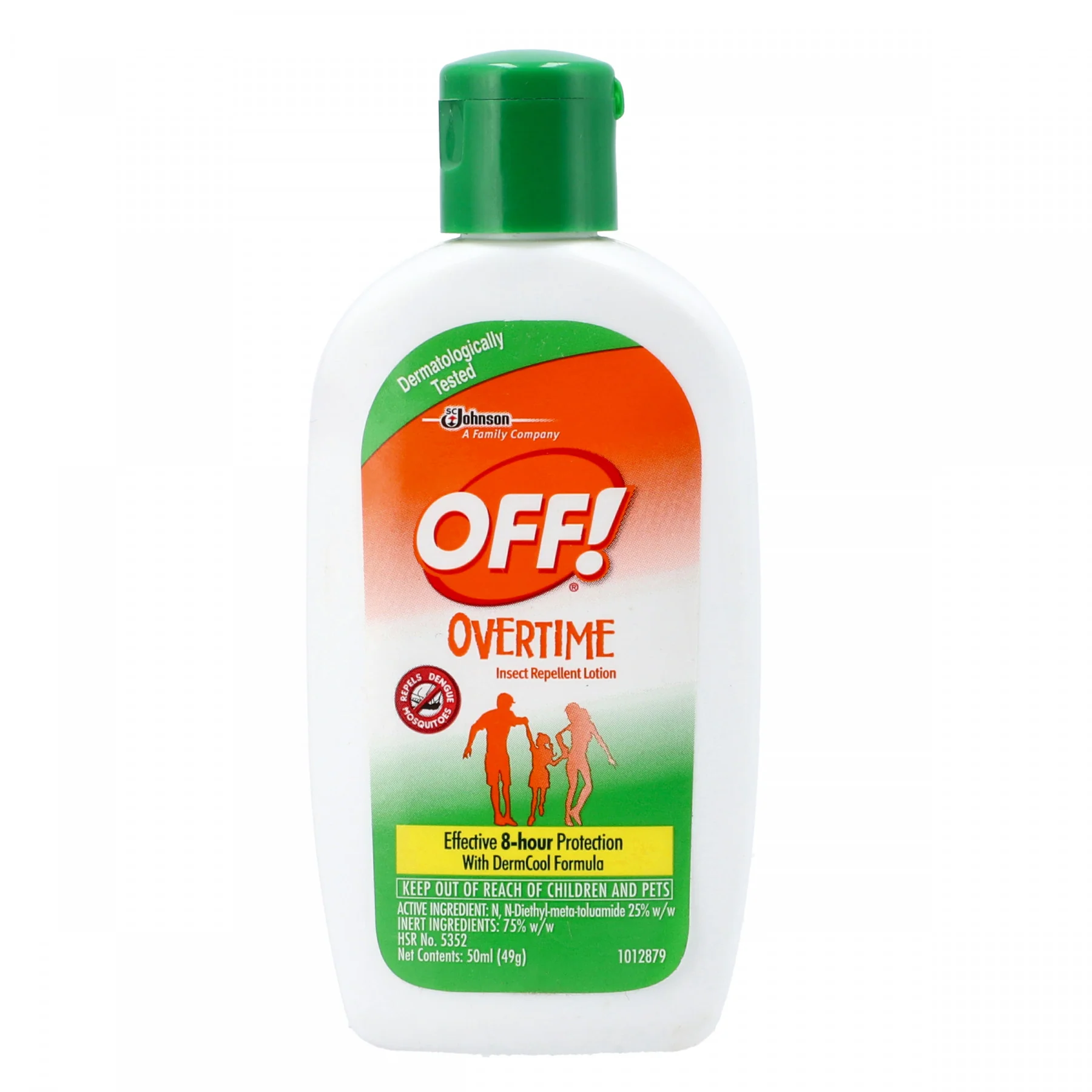 Off Overtime Repellent Lotion (50ml)