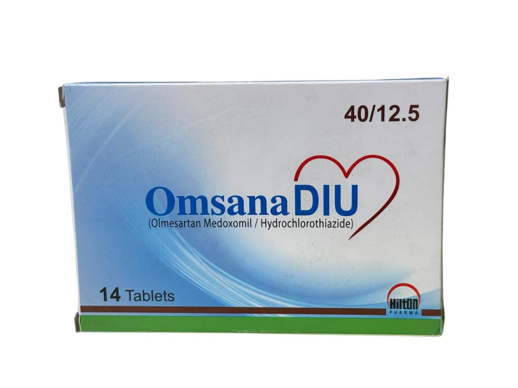 Omsana-Diu Tablets 40Mg/12.5Mg (1 Box = 1 Strip)(1 Strip = 14 Tablets)