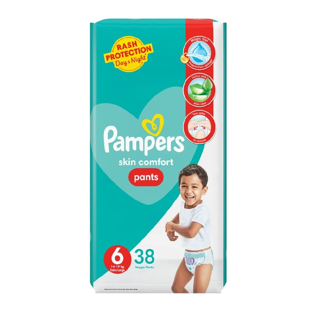 Pampers Size 6 Diaperrs (38 Pieces / Pack)