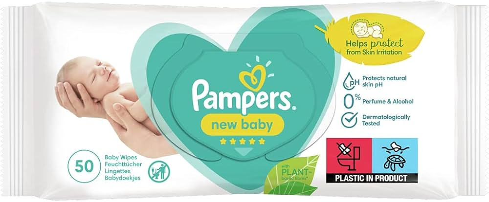 Pampers Baby (50 Wipes / Pack)