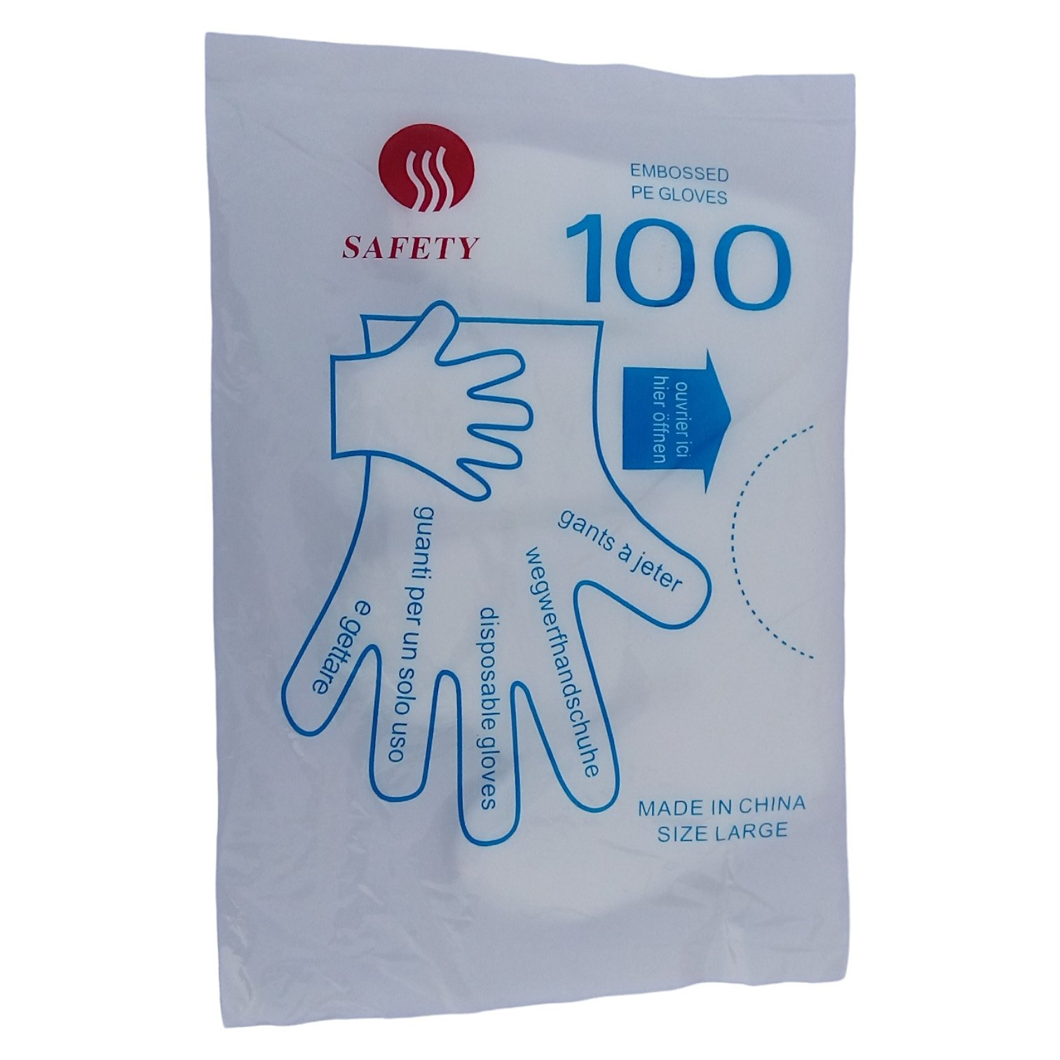 Polythene Gloves (100 Pieces / Pack)