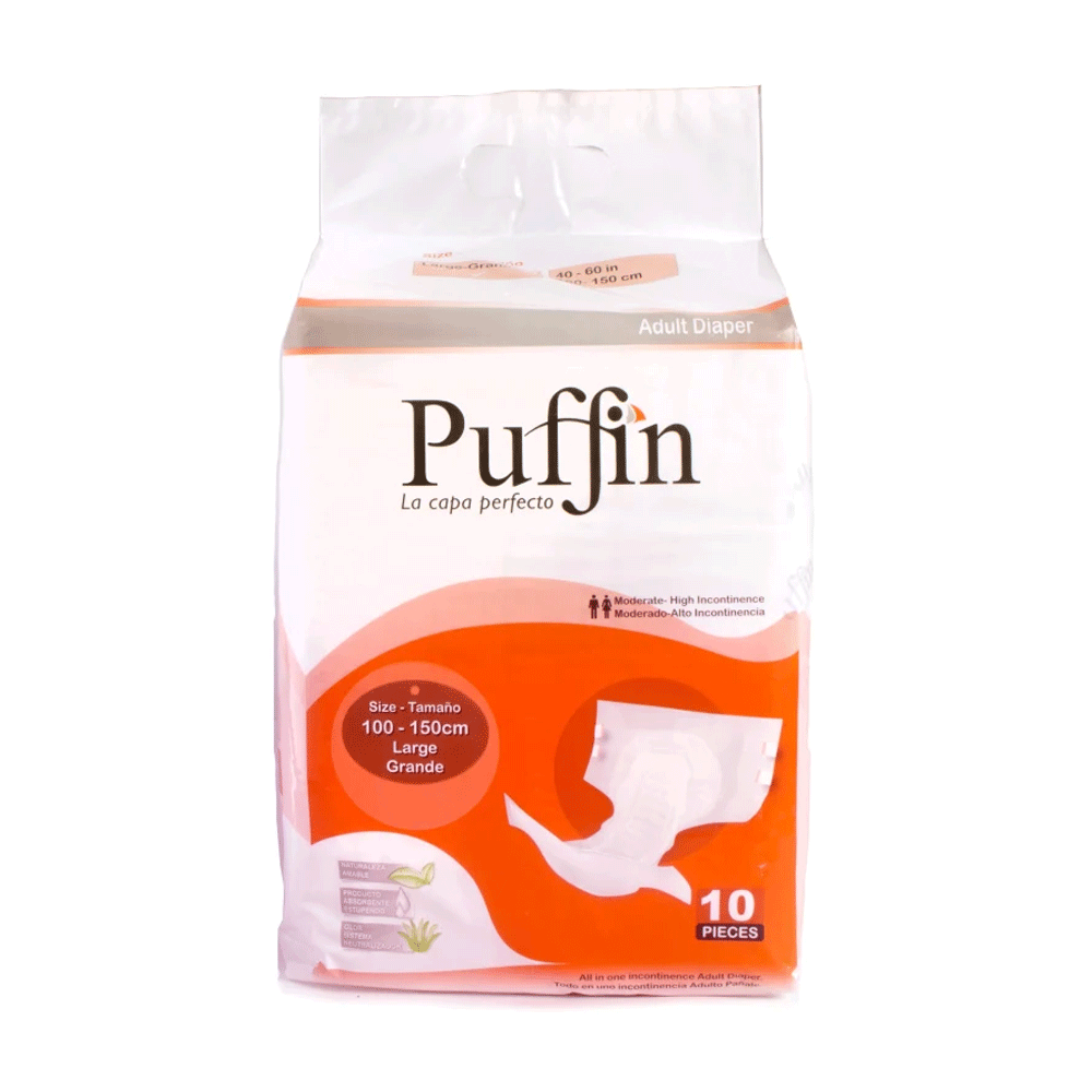 Puffin Adult Diaper (Large)