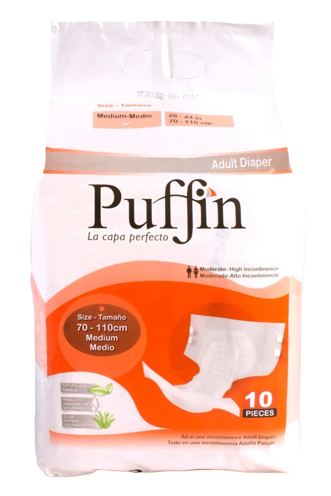 Puffin Adult Diaper (Medium)