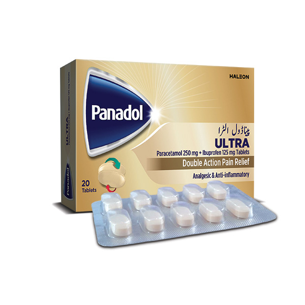 Panadol Ultra Tablets (1 Box = 2 Strips) (1 Strip = 10 Tablets)
