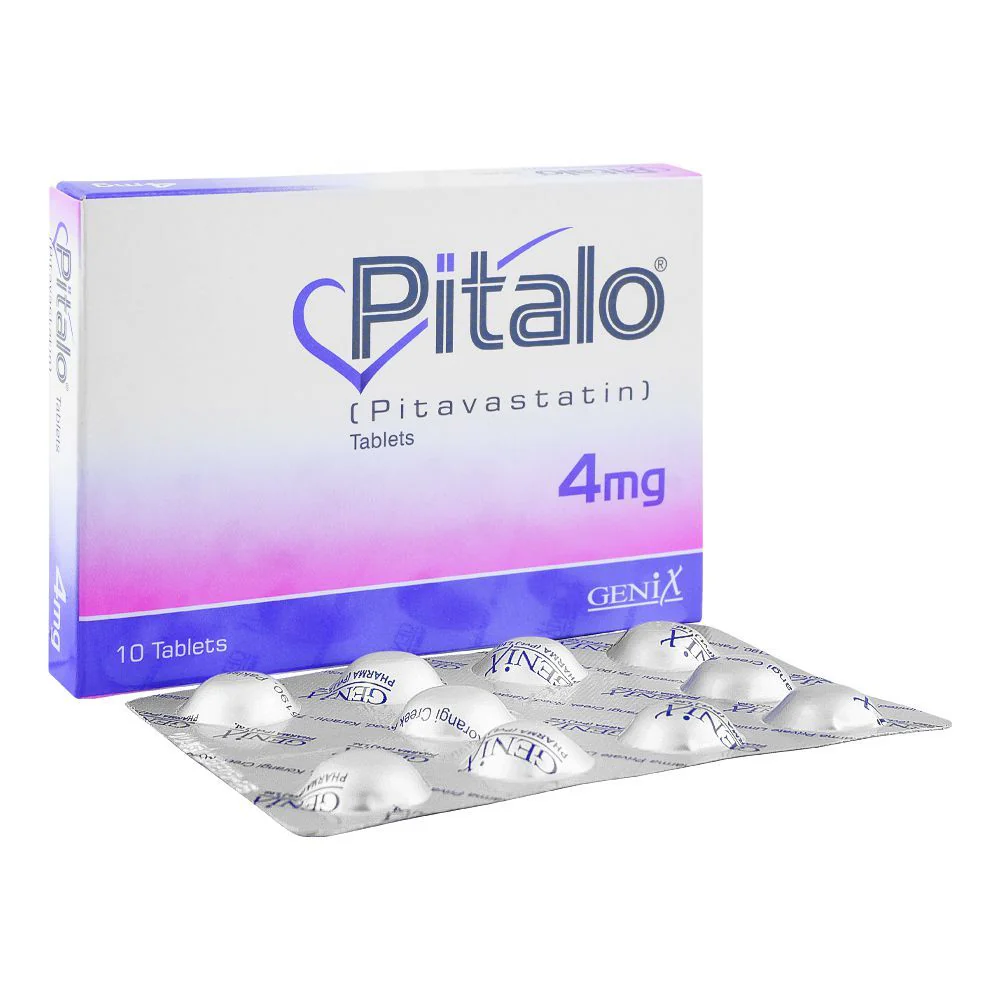 Pitalo Tablets 4Mg (1 Box = 1 Strip)(1 Strip = 10 Tablets)