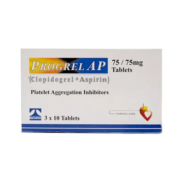Progrel-Ap Tablets 75/75Mg (1 Box = 3 Strips) (1 Strip = 10 Tablets)