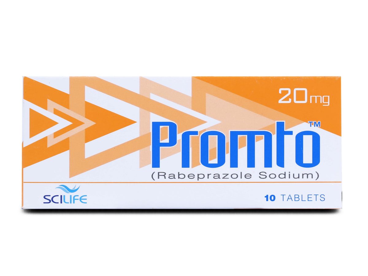 Promto Tablets 20Mg (1 Box = 1 Strip)(1 Strip = 10 Tablets)