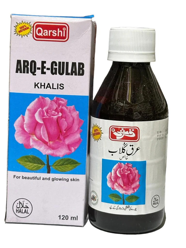 Qarshi Arq E Gulab (120ml)
