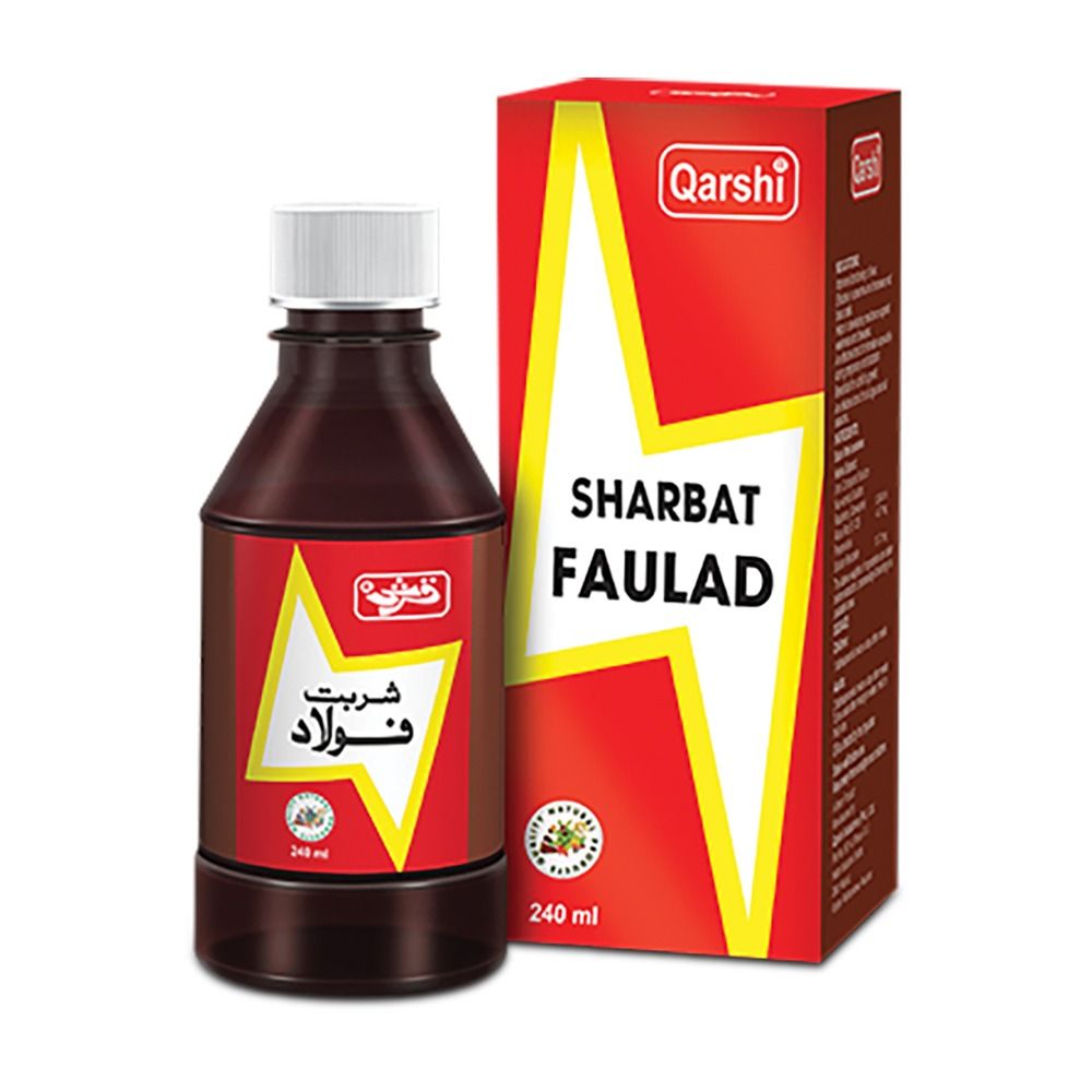 Qarshi Sharbat Faulad Syrup (240ml)