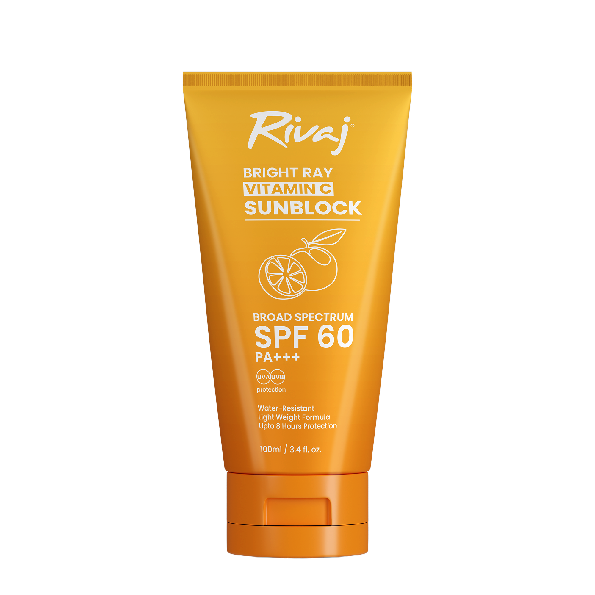 Rivaj Sunblock Vitamin C SPF-60 (100ml)