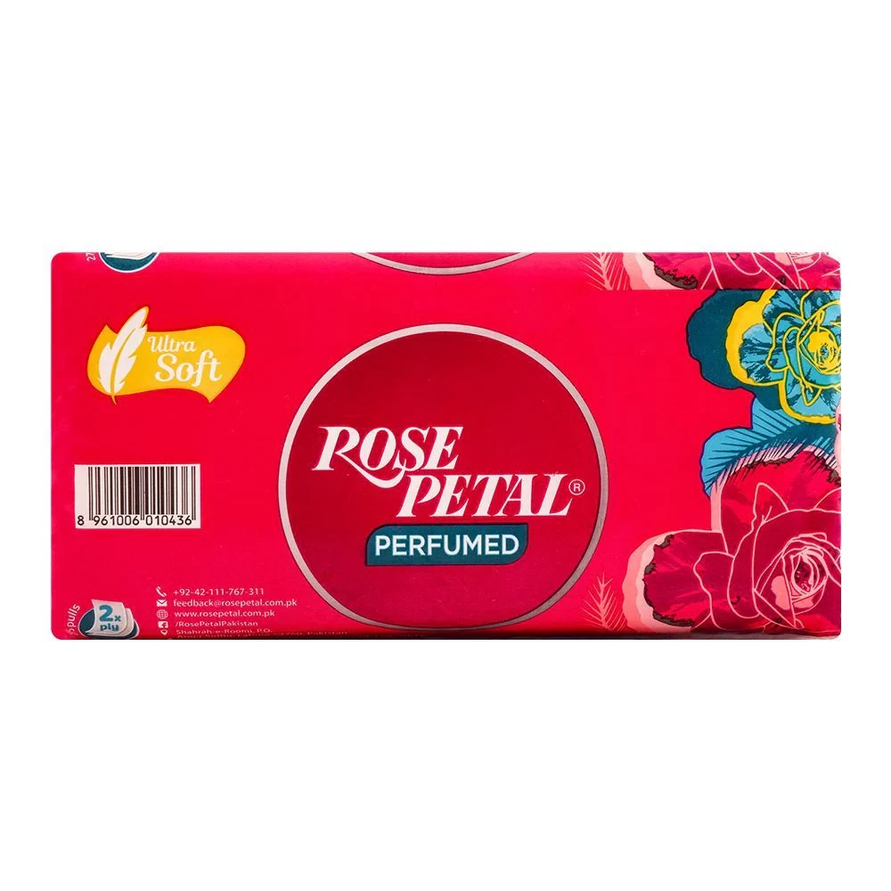 Rose Petal Perfumed Red Tissue (150 Pieces / Pack)