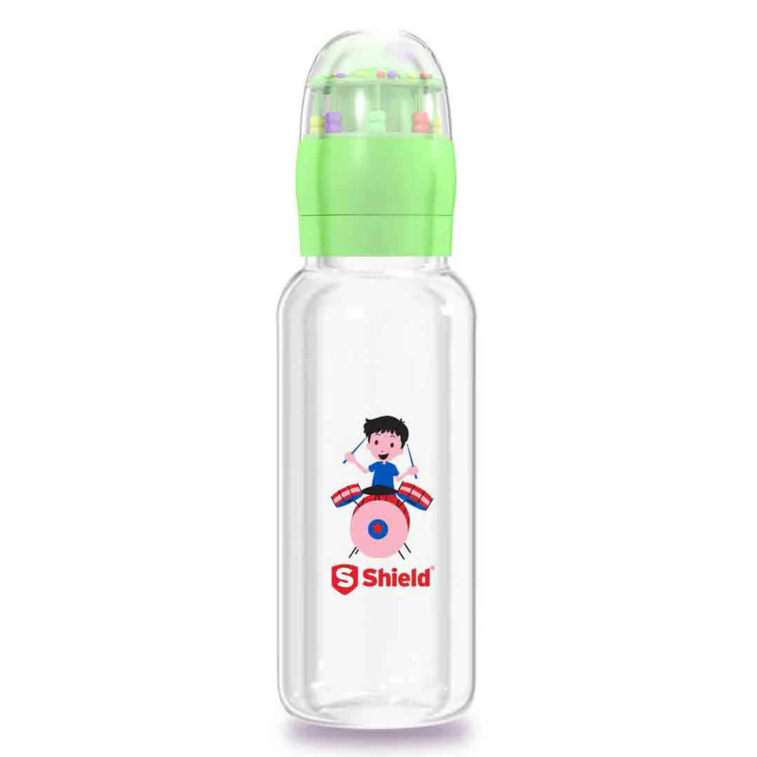 Shield Baby Rattle Feeder With Cap (250ml)