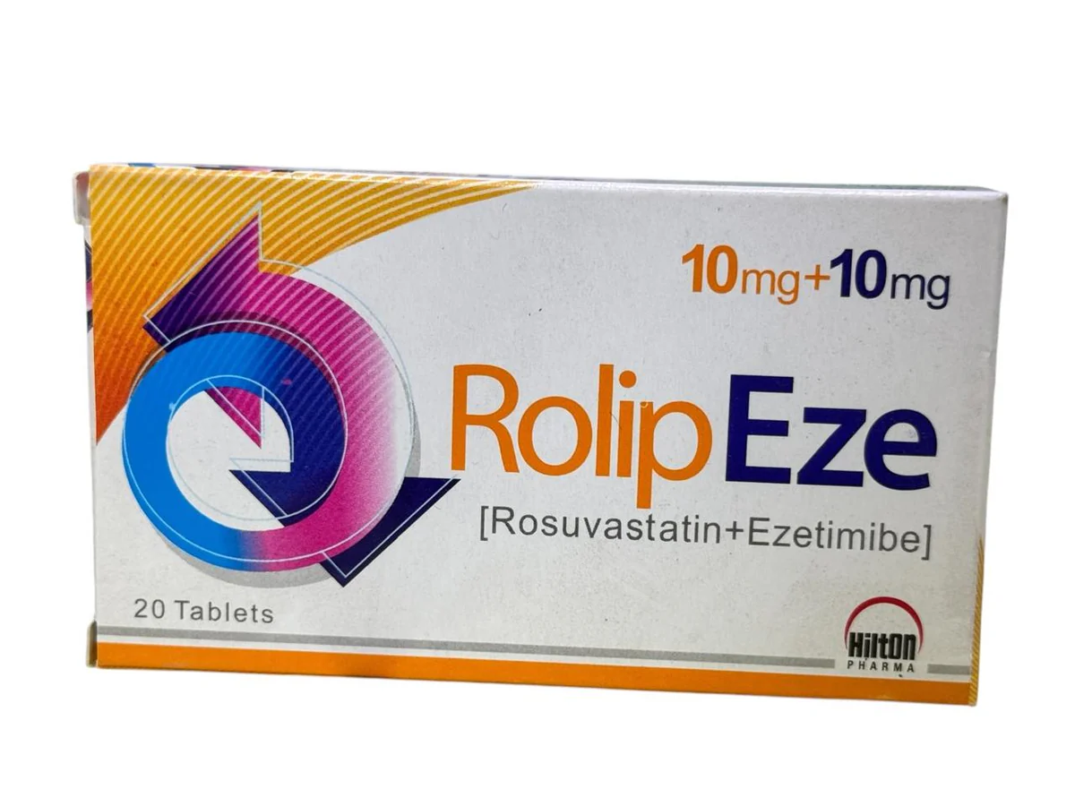 Rolip Eze Tablet 10/10Mg (1 Box = 2 Strips) (1 Strip = 10 Tablets)