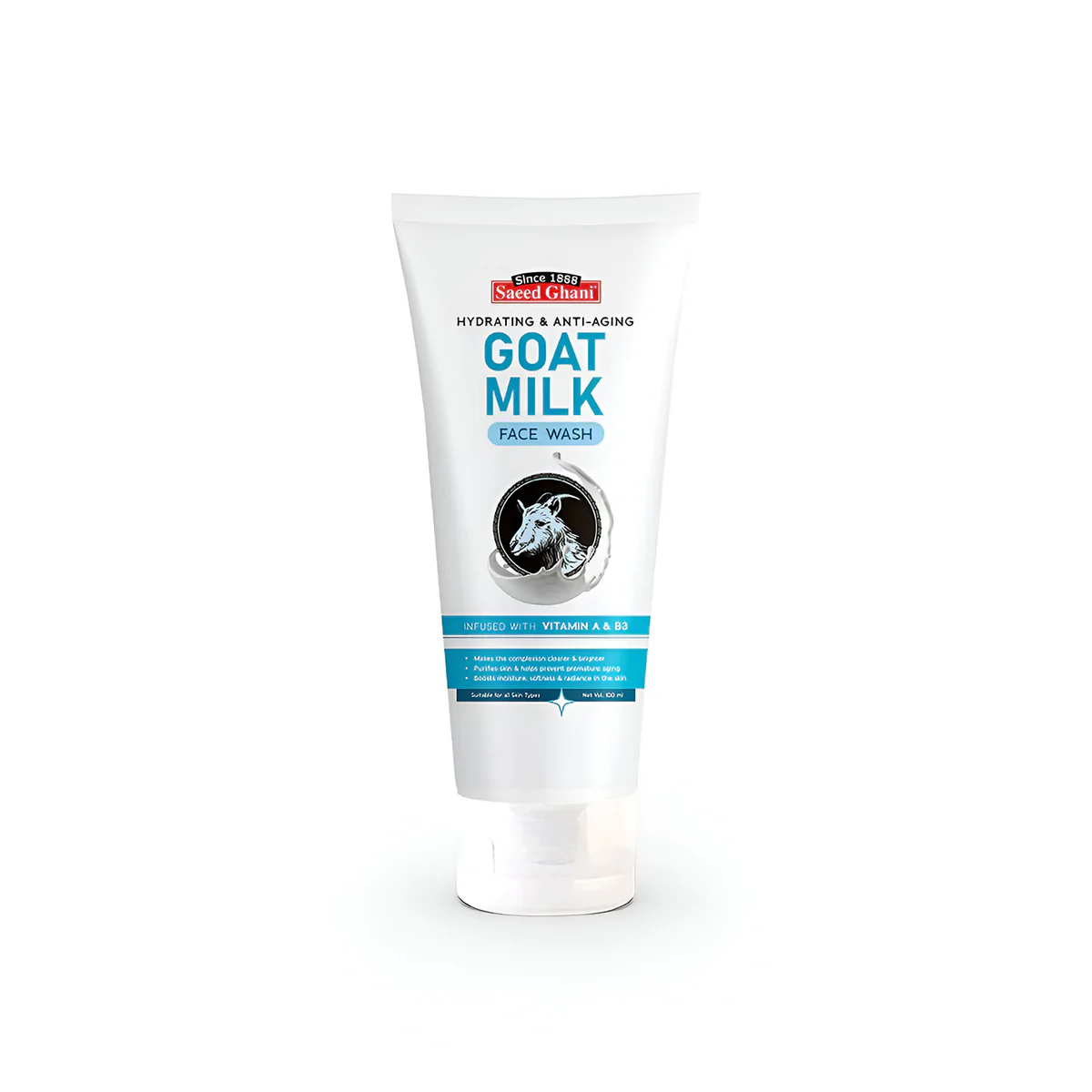 Saeed Ghani Goat Face Wash Milk (100ml)