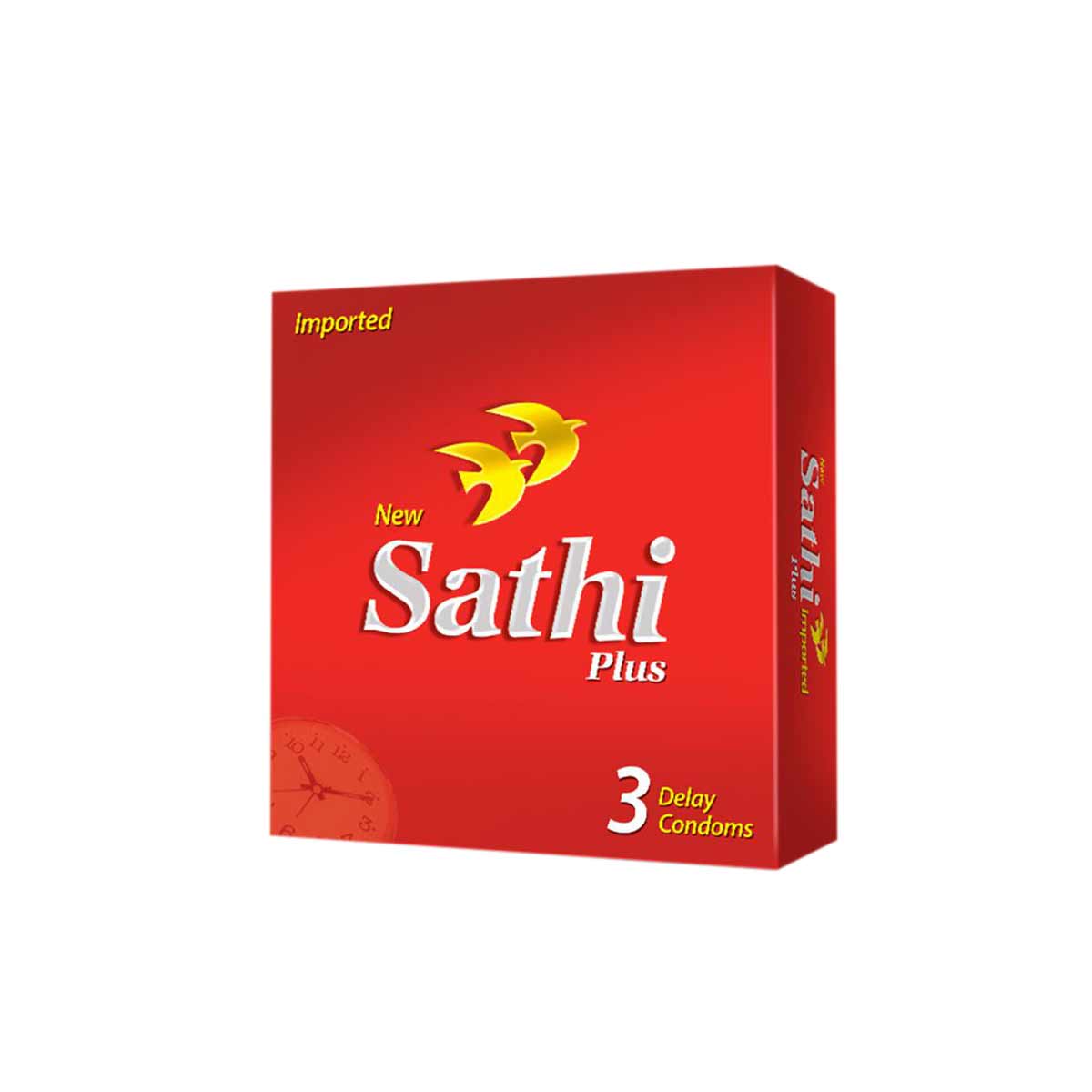 Sathi Plus Condoms (3 Pieces / Pack)