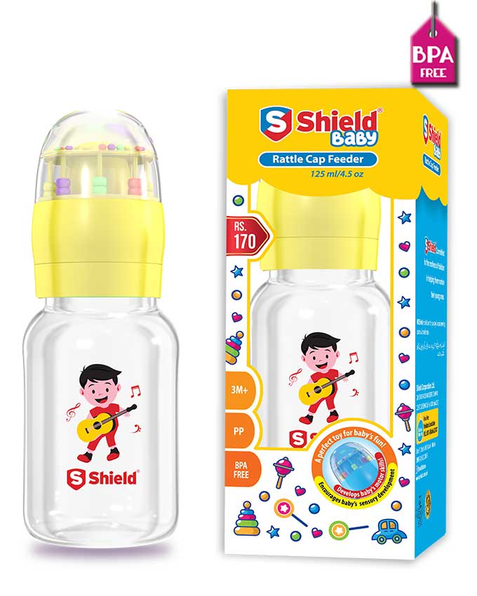 Shield Rattle Feeder (125ml)