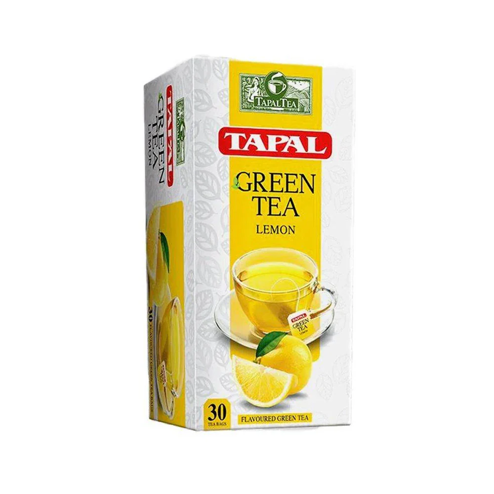 Tapal Green Tea Lemon (30 Pieces / Pack)