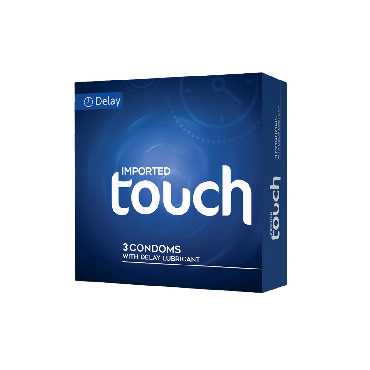 Touch Delay Blue Condoms (3 Pieces / Pack)