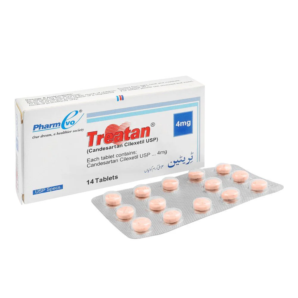 Treatan Tablets 4Mg (1 Box = 1 Strip)(1 Strip = 14 Tablets)