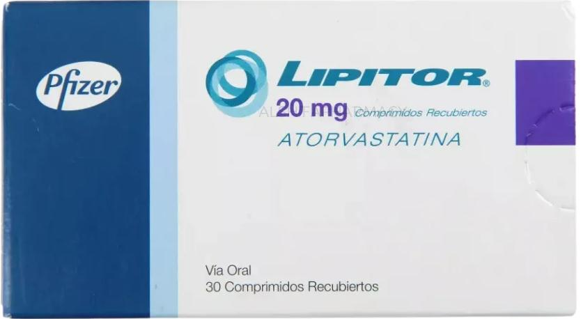Lipitor Tablets 20Mg (1 Box = 1 Strip)(1 Strip = 10 Tablets)