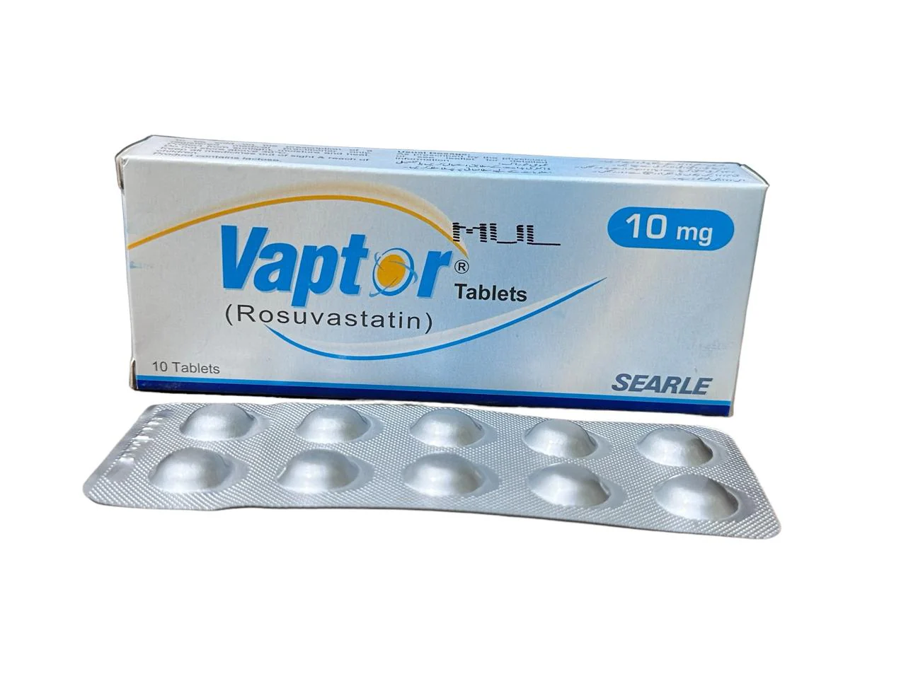 Vaptor Tablets 10Mg (1 Box = 1 Strip)(1 Strip = 10 Tablets)