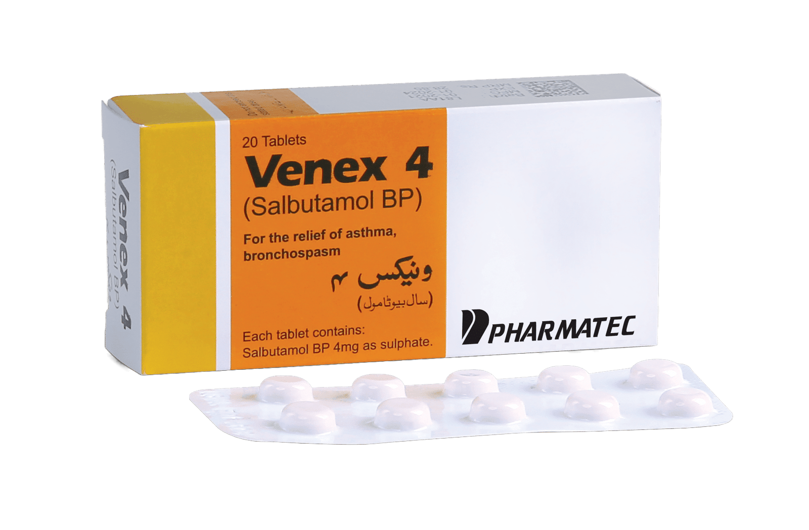 Venex 4mg (20 Tablet / Pack)