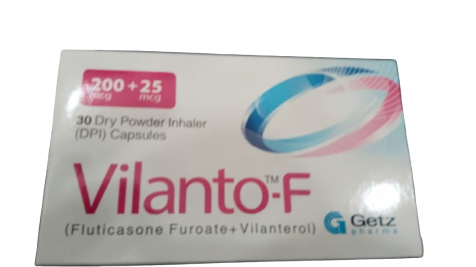Vilanto F Mcg 200/25 (30 Capsule / Pack)