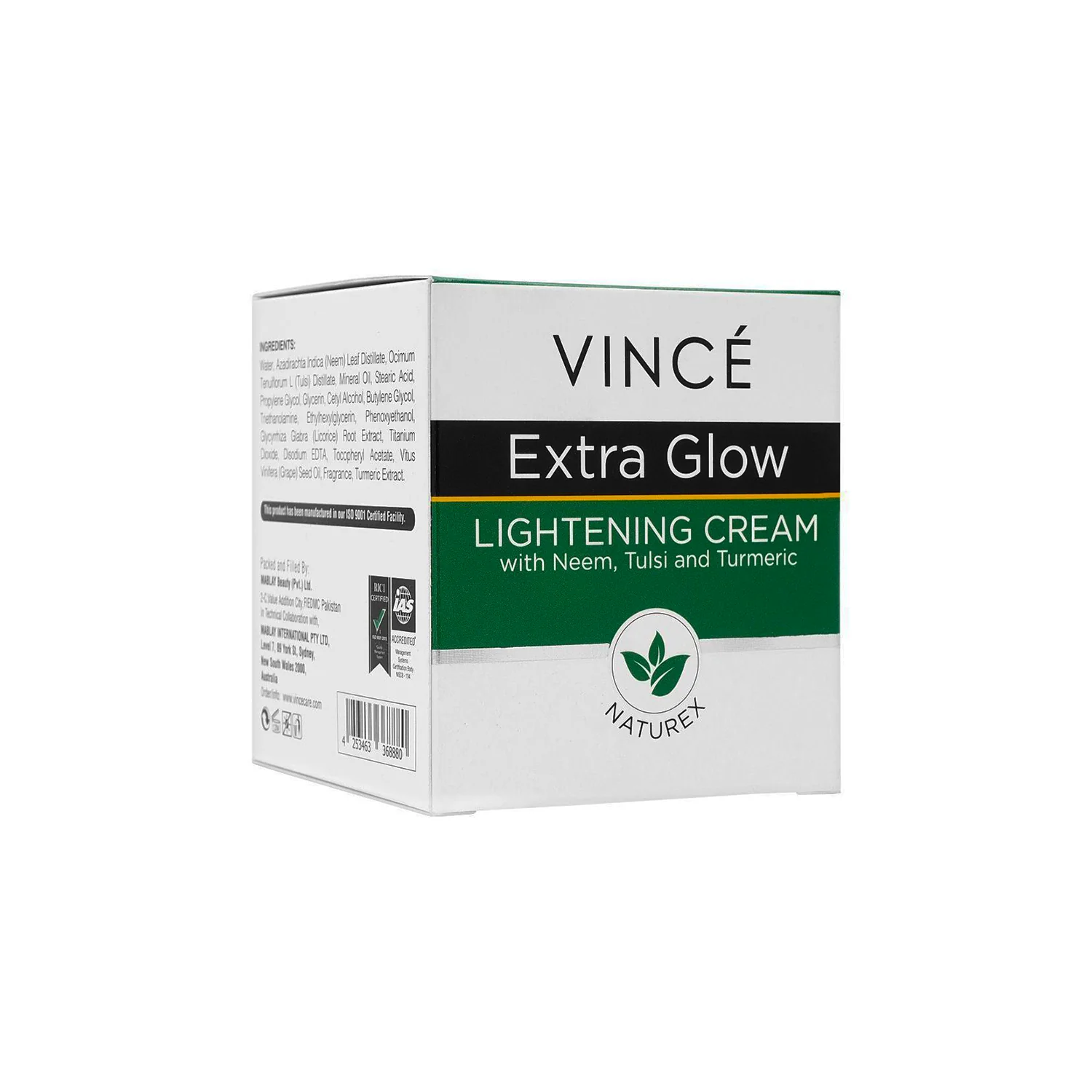 Vince Extra Glow Whitining Cream (50g)