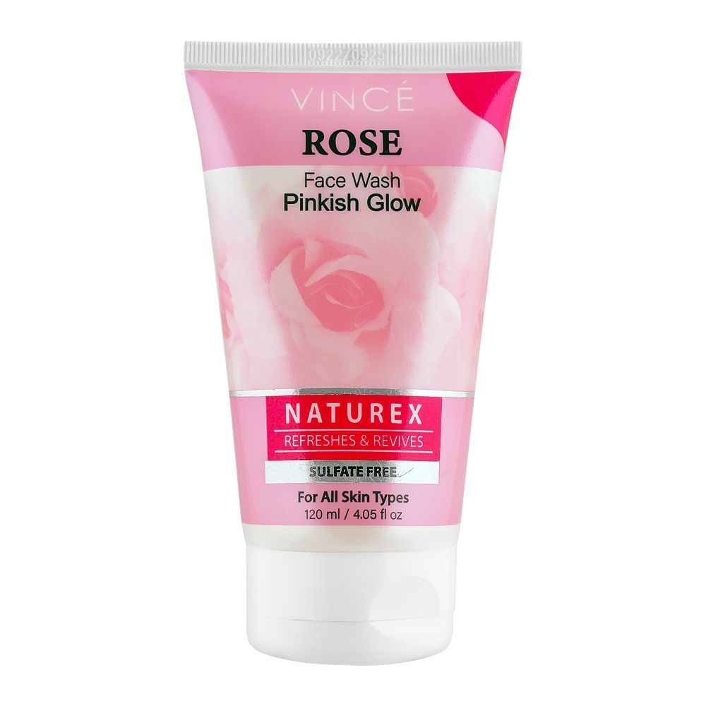 Vince Rose Pinkish Glow Face Wash (120ml)