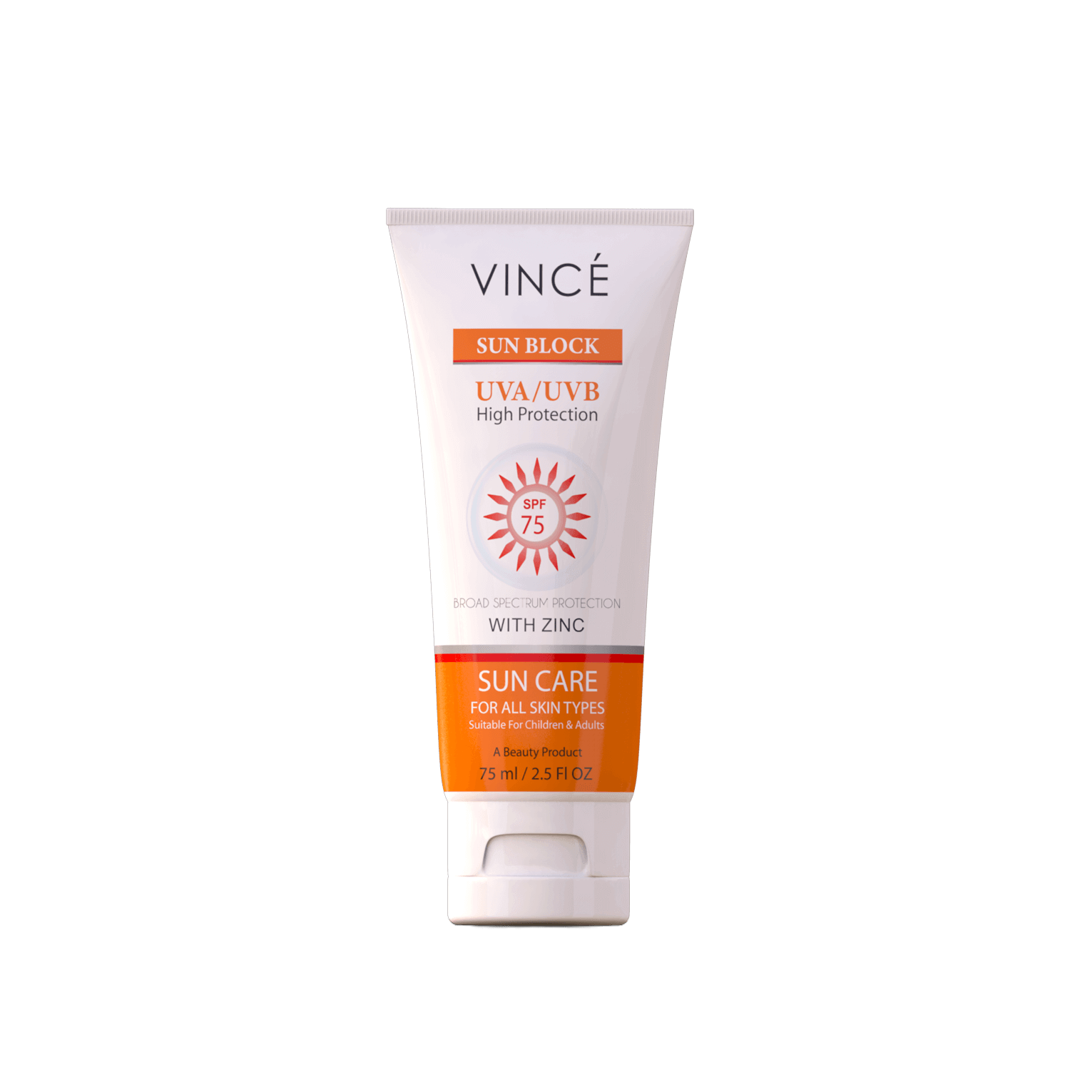 Vince Sun Block Uva/Uvb 75spf (75ml)