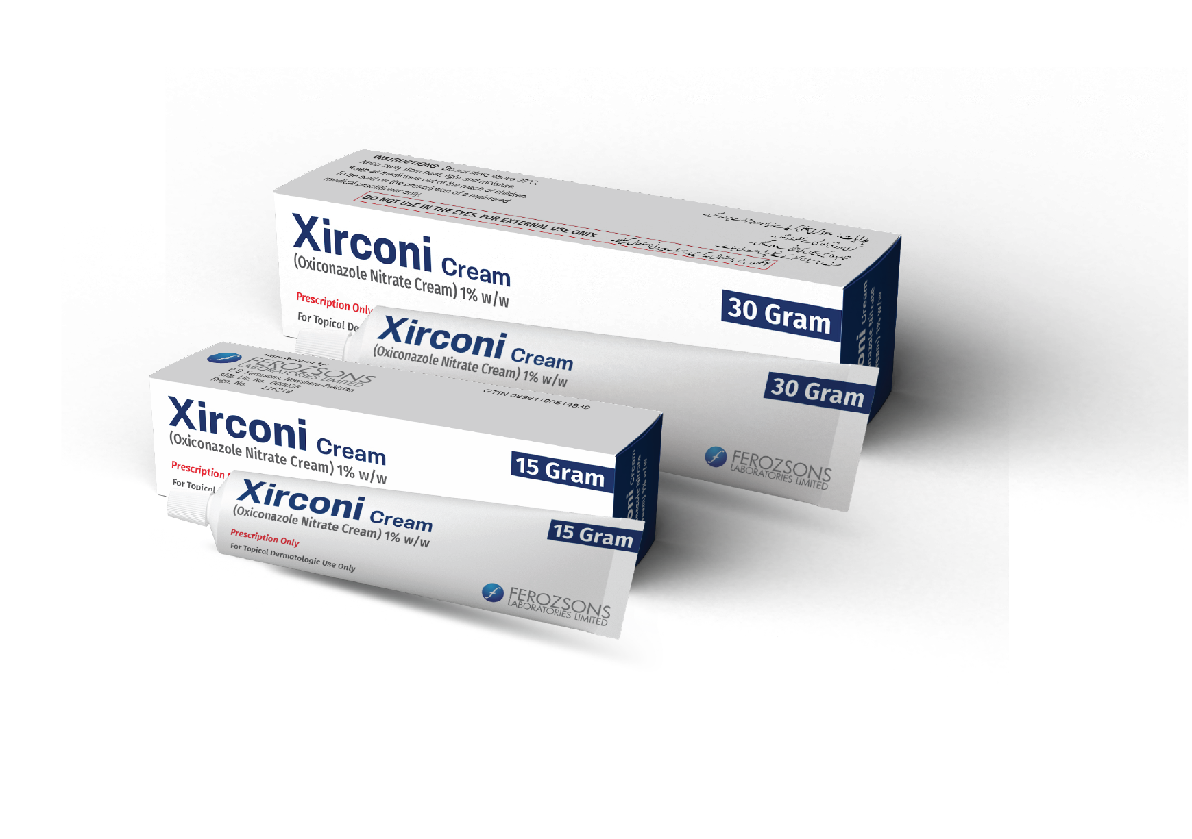 Xirconi Cream 1% 15G