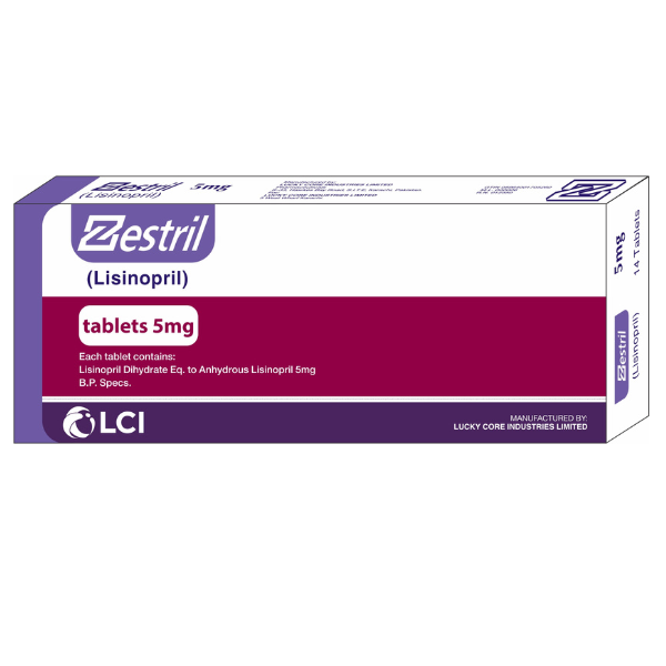 Zestril 5mg (14 Tablet / Pack)