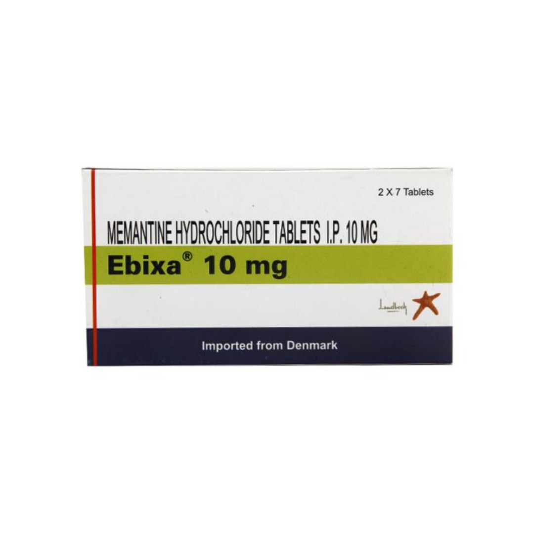 Ebixa Tablets 10Mg (1 Box = 4 Strips) (1 Strip = 14 Tablets)